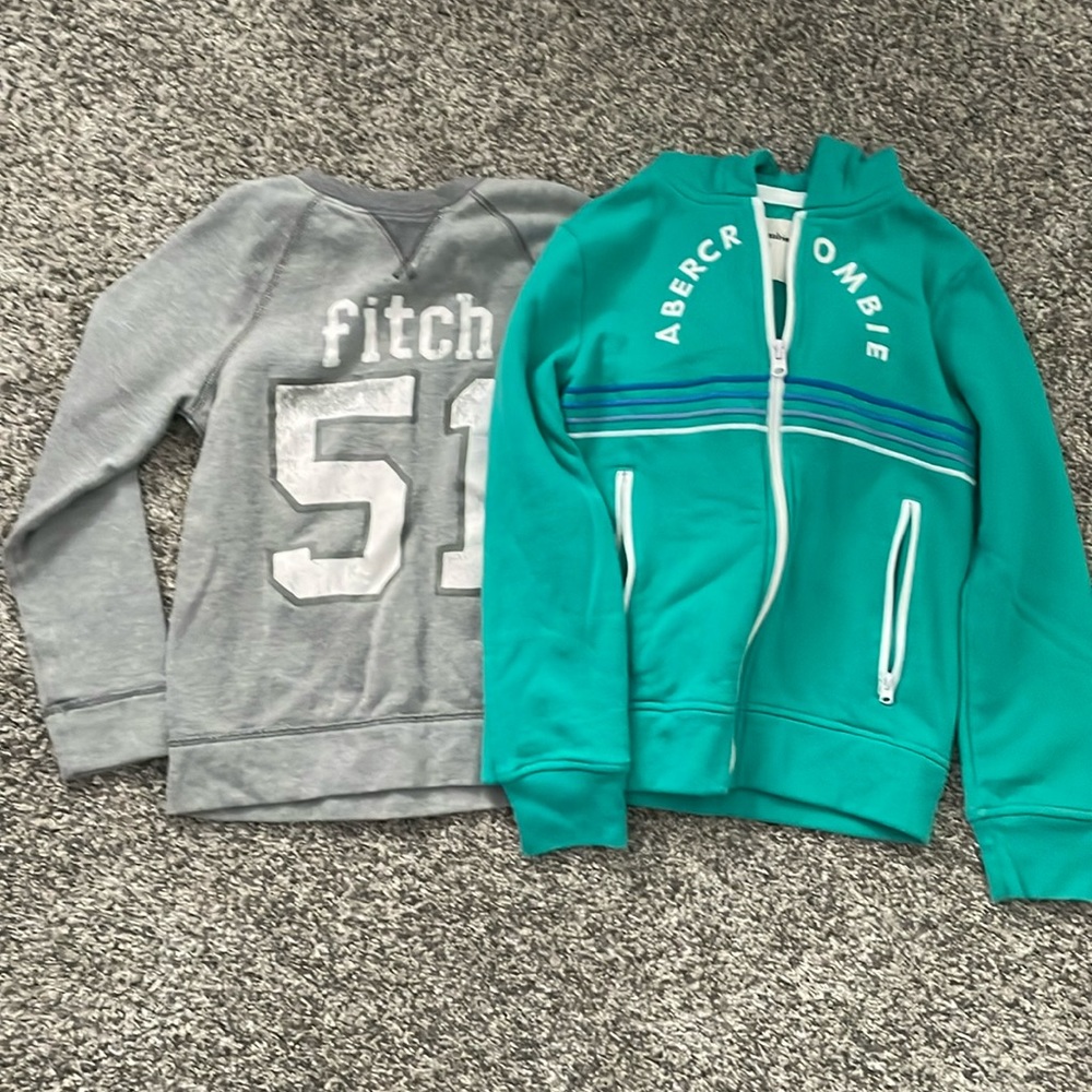 Abercombie Kids Sweatshirt Bundle.  Size 7/8